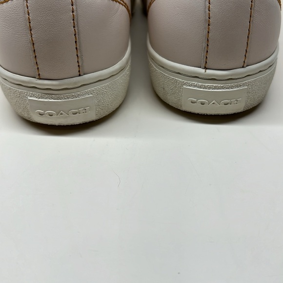 Coach Chalk Tea Rose Floral Slip On Sneakers 8.5 - Picture 11 of 16